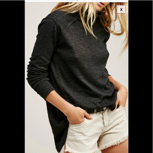 🍀🌸 FP We the Free Charcoal Grey Sweater 🌸🍀 - Picture 8 of 12